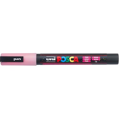 UNI-BALL Posca Marker 0.9-1.3mm PC3-ML PINK rosa glitter