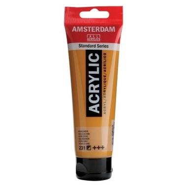 AMSTERDAM Peinture acrylique 120ml 17092312 ocre 231