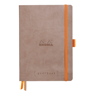 RHODIA Goalbook Notizbuch A5 117573C Softcover taupe 240 S.