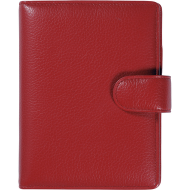 SUCCES Agenda Junior carnet Cadiz 84236545U cuir rouge 11x14.2cm