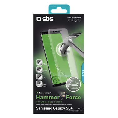 Protection écran en verre 4D pour Samsung Galaxy S8+