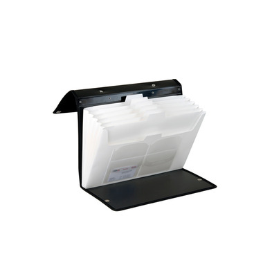 DUFCO 3-Way Flip File A4 51500.03843 nero 6 scomp.