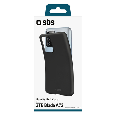 Colourful, flexible cover for ZTE Blade A72 4G