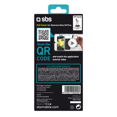 Protective glass film for Motorola Moto G8 Plus