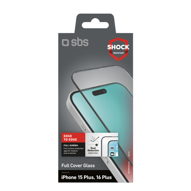 Protective glass film for iPhone 16 Plus/15 Plus | SBS