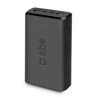 Powerbank Power Delivery 18 Watt Typ C und 2 USB-Anschlüsse
