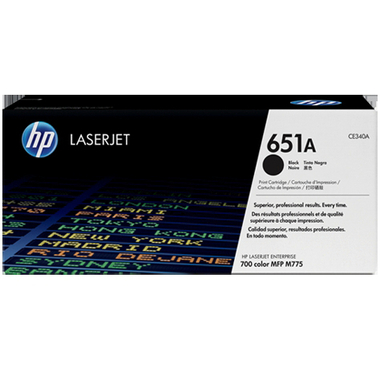 HP Toner-Modul 651A schwarz CE340A LJ Enterpr.700 M775 13'500 S.