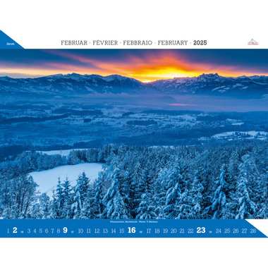 CALENDARIA Calendario 2025 783036204987 Zürich ML 40x31cm