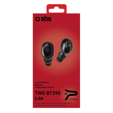 Auricolari wireless stereo con basetta di ricarica tascabile da 350 mAh, Wireless V5.0, tasto multifunzione per musica e chiamate
