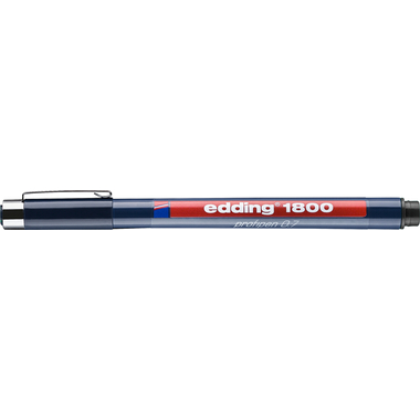 EDDING Profipen 1800 0.70mm 1800-1-07 schwarz