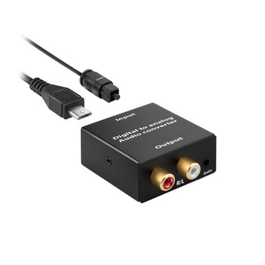 Convertitore audio Toslink a RCA e jack | Ekon