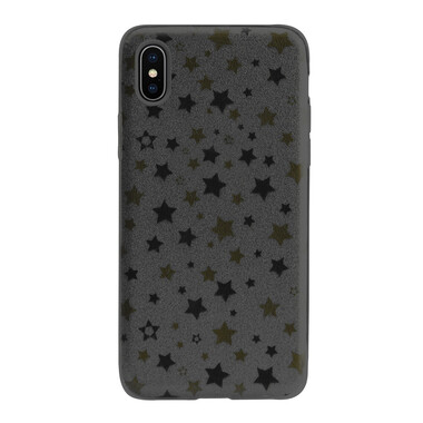 Cover natalizia glitterata per iPhone XS Max