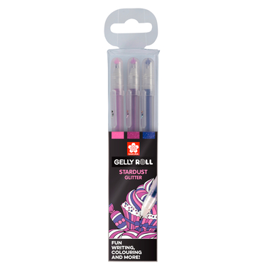 SAKURA Gelly Roll 0.5mm POXPGBSTA3A Startdust Glitter Sweets 3 St.