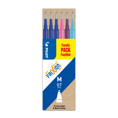 PILOT Mine FriXion Refill 0,7mm BLSFR7S63 6 pezzi