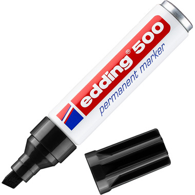 EDDING Permanent Marker 500 2-7mm 500-1 schwarz