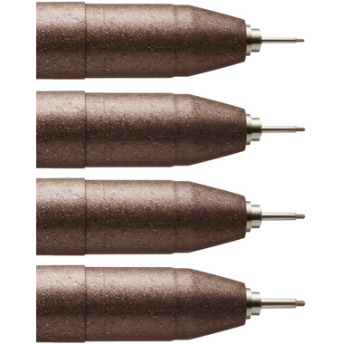COPIC Multiliner 22075628 Brown Set, 4 pcs. ass.