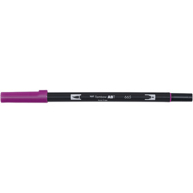 TOMBOW Dual Brush Pen ABT 665 purpur