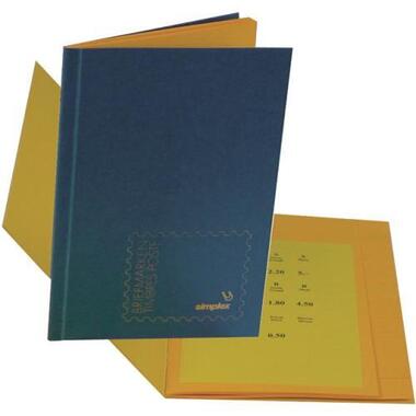 SIMPLEX Stamp book 17,5×24cm 18470 yellow