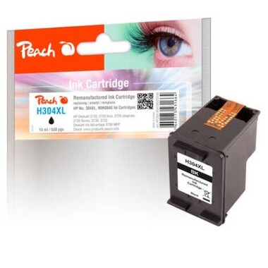 Peach Print-head black compatible with HP No. 304XL bk, N9K08AE