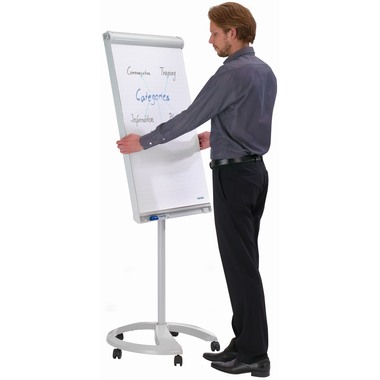FRANKEN Tableau paperboard Deluxe FC81 Mobil 67x95cm,gris clair