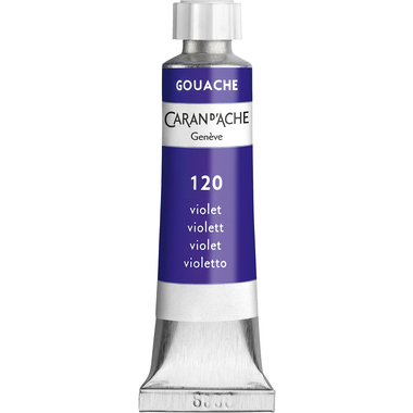 CARAN D'ACHE Couleur opaque Gouache 10ml 2001.120 violet