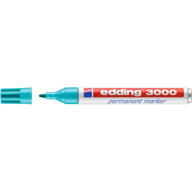 EDDING Permanent Marker 3000 1,5 - 3mm 3000 - 14 türkis