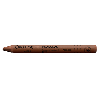 CARAN D'ACHE Pastelli a cera Neocolor 1 7000.059 marrone
