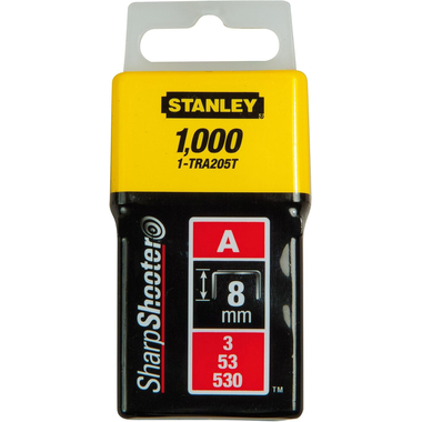 BOSTITCH Heftklammern Typ A 8mm 1-TRA205T 1000 Stück