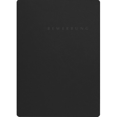 PAGNA Bewerbungsmappe Select A4 22002-04 schwarz 3-teilig