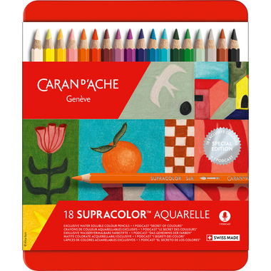 CARAN D'ACHE Matida col. Supracolor 3,8mm 3888.418 18 pezzi