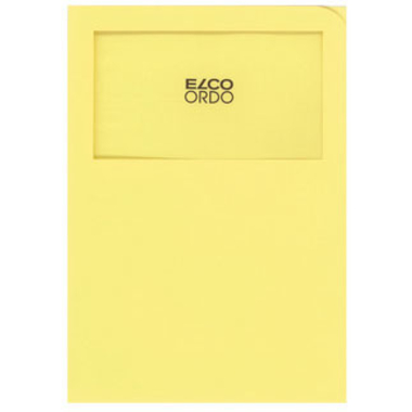 ELCO Dossier d'organ. Ordo A4 29469.71 s. lignes, jaune 100 pièces