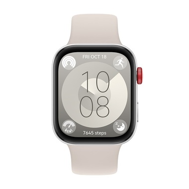 HUAWEI Watch Fit 3 Fluoroelastomer Strap Moon White