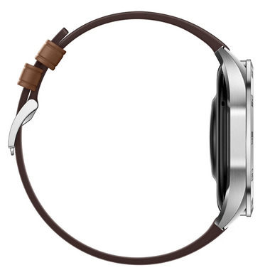 Huawei Watch GT4 (46mm, Brown, Leather Strap)