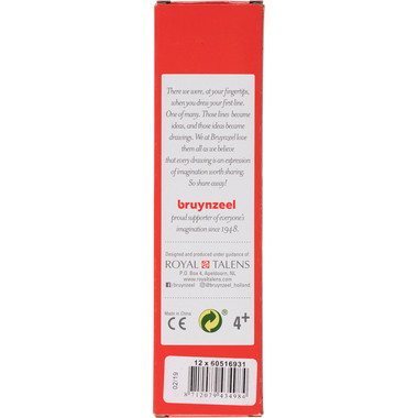 BRUYNZEEL Schulfarbstift Super 3.3mm 60516931 rot