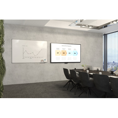 LEGAMASTER Tableau blanc 100x150cm 7-108263 Unite Plus émaillé