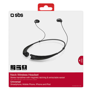 Oreillettes universelles avec fixation magnétique de cou, wireless