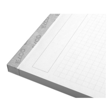 ELCO Schreibblock Prestige A4 73516.20 grau 80 Blatt