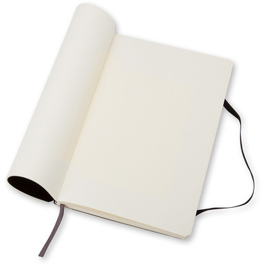 MOLESKINE Carnet Soft A6 714-8 en blanc noir