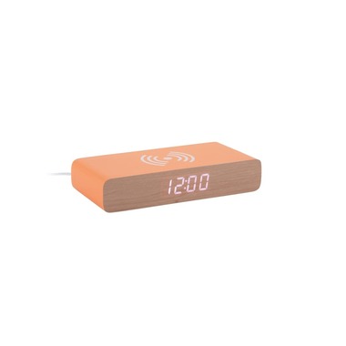 KARLSSON Digital Alarm Clock Retro Flat Bright Orange