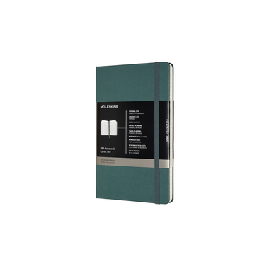MOLESKINE Notizbuch Pro 21x13cm 620763 waldgrün, 240 Seiten