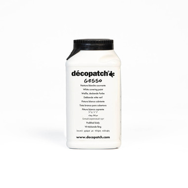 DECOPATCH Colori acrlici Gesso 300ml GE300AO bianco copertura
