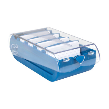 BIELLA Karteikartenbox Bunny A7 20879105U blau 13.2x8.5x25cm
