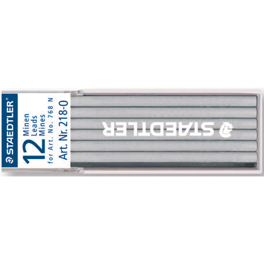 STAEDTLER Mines Lumocolor non-perm. 768N 218-0 blanc 12 pcs.