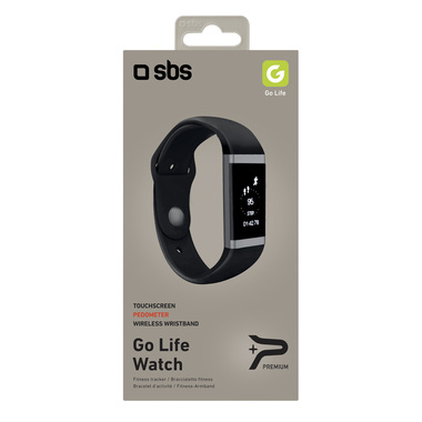 Fitness tracker con display touch, pedometro, conta calorie, monitoraggio sonno, controllo della musica, notifiche, orologio e sveglia