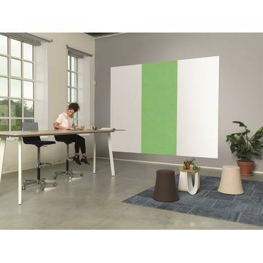 MAGNETOPLAN Infinity Wall X Acoustics 1011115 apfelgrün 980x1980mm
