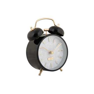 KARLSSON Classic Alarm Clock Pearl Glow Black