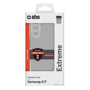 Cover Extreme per Samsung A17 con drop test da 2 metri
