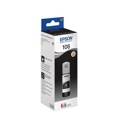 EPSON Flacone d'inch. 106 ph.-nero T00R140 EcoTank ET-7700 5000 pagine