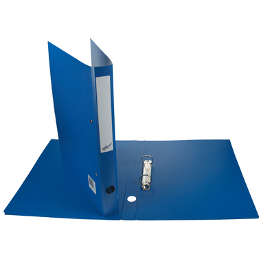 BÜROLINE Ringbuch 3cm 680002 blau 2-Ring A4