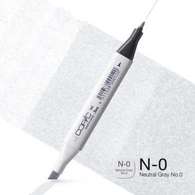 COPIC Marker Classic 2007586 N-0 - Neutral Grey No.0